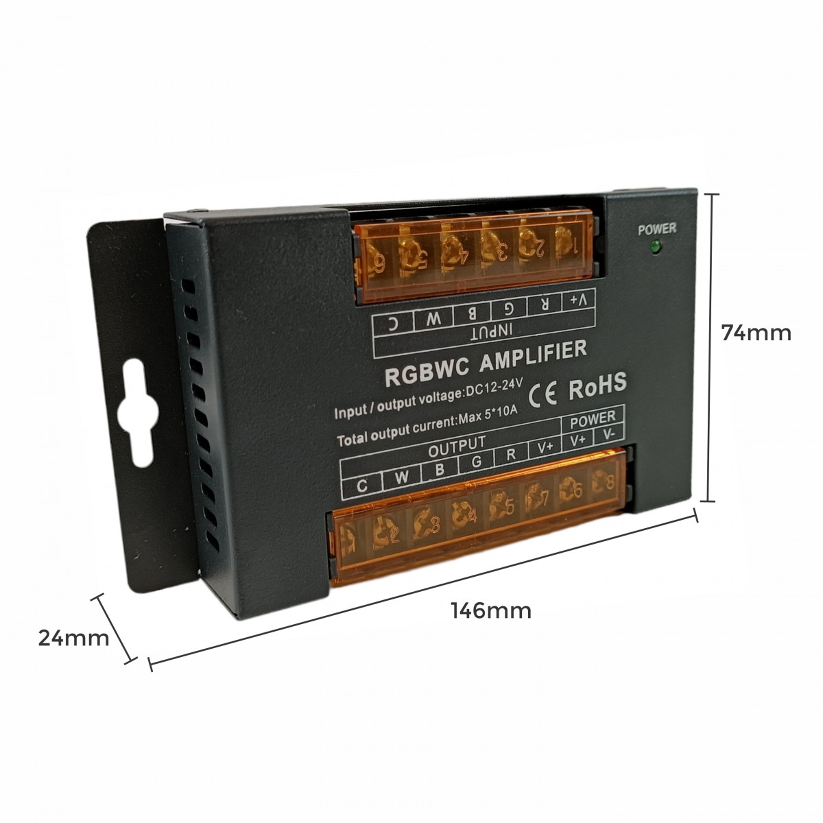 Rgb Cct V Dc Signal Repeater Amplifier A Channel High Speed