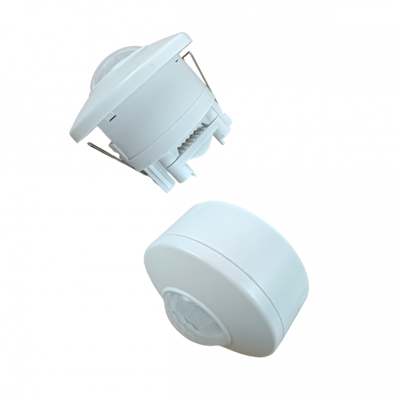 2 in 1 PIR motion sensor (surface/embeddable) - 360º - IP20