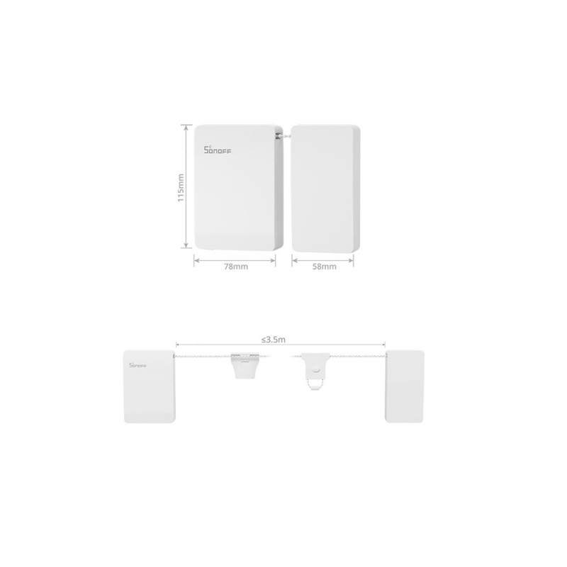 Motor de cortina inteligente SONOFF - Zigbee - 5V DC/1A