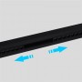 Magnetic linear track light - CCT - 20W - UGR18 - Mi Light