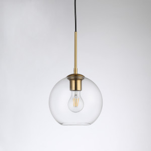 Glass pendant light "Cleire" - E27