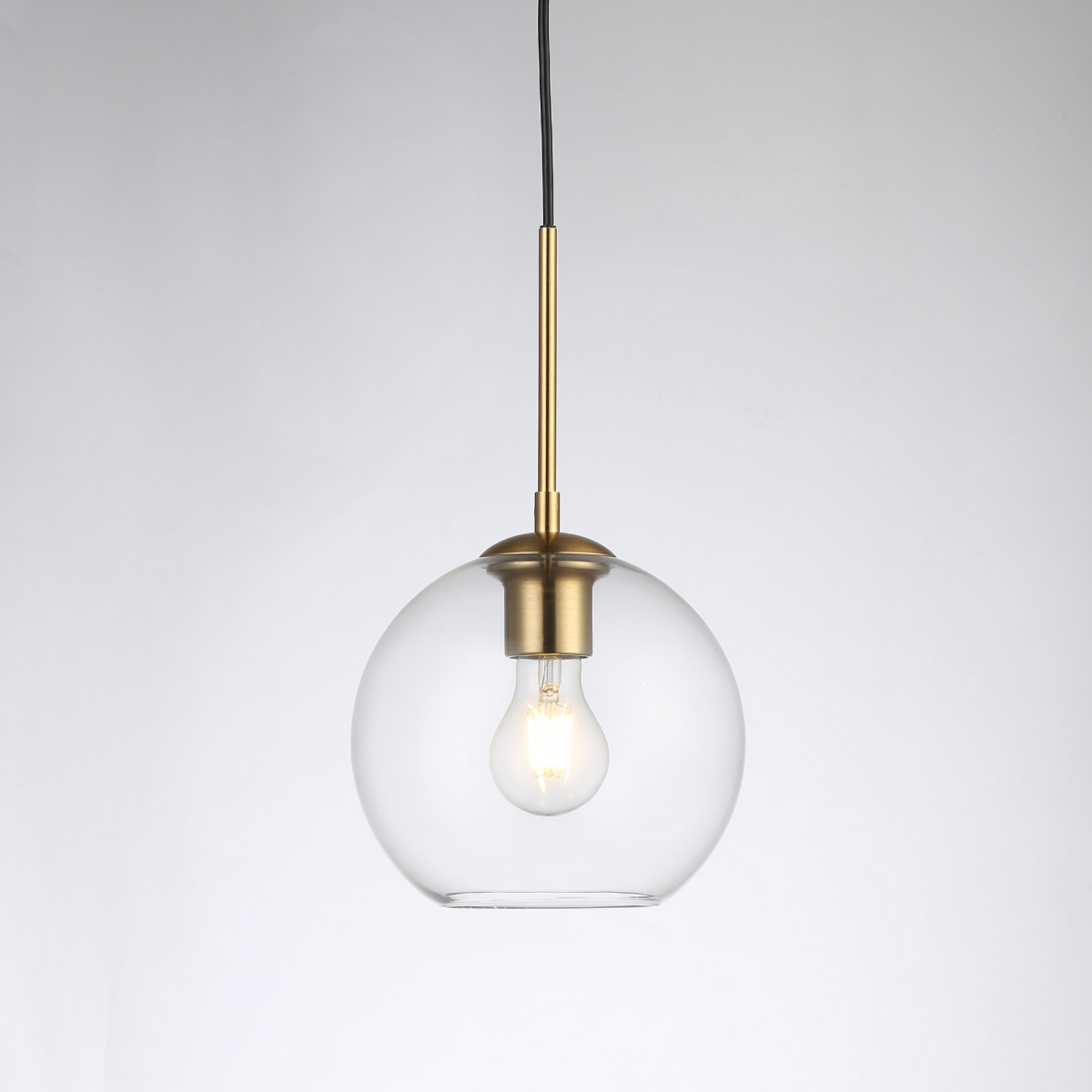 Glass pendant light "Cleire" - E27