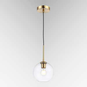 Glass pendant light "Cleire" - E27