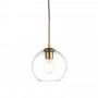 Glass pendant light "Cleire" - E27