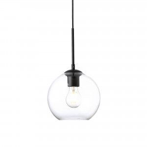 Glass pendant light "Cleire" - E27