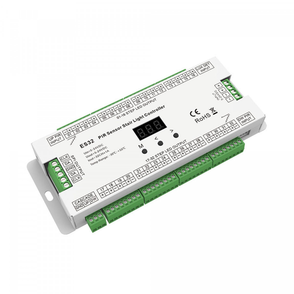 Staircase light controller with PIR sensor