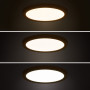 Outdoor LED CCT ceiling light - 18W - Ø22,5cm - 1450lm - IP44