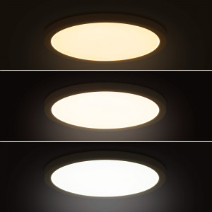 Outdoor LED CCT ceiling light - 24W - Ø30cm - 2300lm - IP44