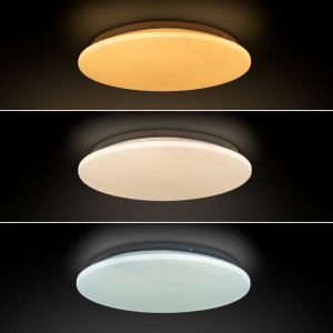 Surface mounted LED CCT ceiling light - 24W - Ø38cm - 1780lm - IP20