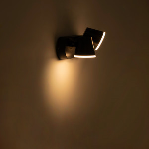 Double outdoor wall light "Tura" - 20,5W - Adjustable - 3000K - IP54