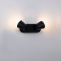 Double outdoor wall light "Tura" - 20,5W - Adjustable - 3000K - IP54