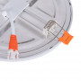 Recessed LED downlight - 15W - Adjustable cutout diameter: Ø 50-140mm