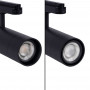 CCT 25W 1-phase LED track spotlight - COB - Adjustable beam angle 25°-60º