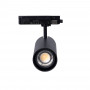 CCT 25W 1-phase LED track spotlight - COB - Adjustable beam angle 25°-60º