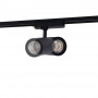 CCT 25W 1-phase LED track spotlight - COB - Adjustable beam angle 25°-60º