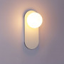 Crystal ball wall light "Brian" - E27