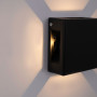 "Square 4" outdoor LED wall light - 6W - IP54