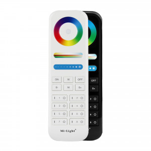 LED RGB + CCT Remote control - 8 Zones - WHITE - FUT089 - Mi Light