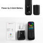 LED RGB + CCT Remote control - 8 Zones - BLACK - FUT089B - Mi Light