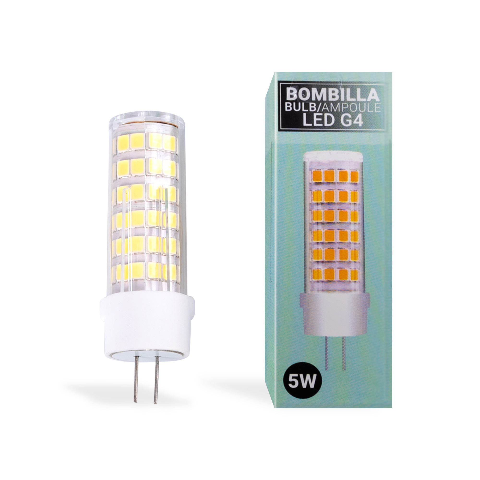CREA Ampoule LED G4 pour hotte aspirante 12 V 2 W Blanc froid 6000 K, 200