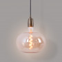 Decorative LED filament bulb "Decor - Gold" - E27 R220 - Dimmable - 4W - 1800K