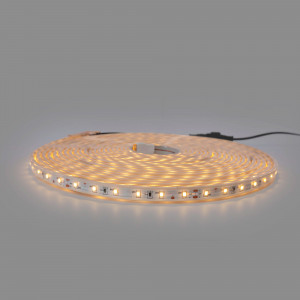 Outdoor solar LED strip with remote control - 40W - 12mm - 10 meters - 2700K - IP65