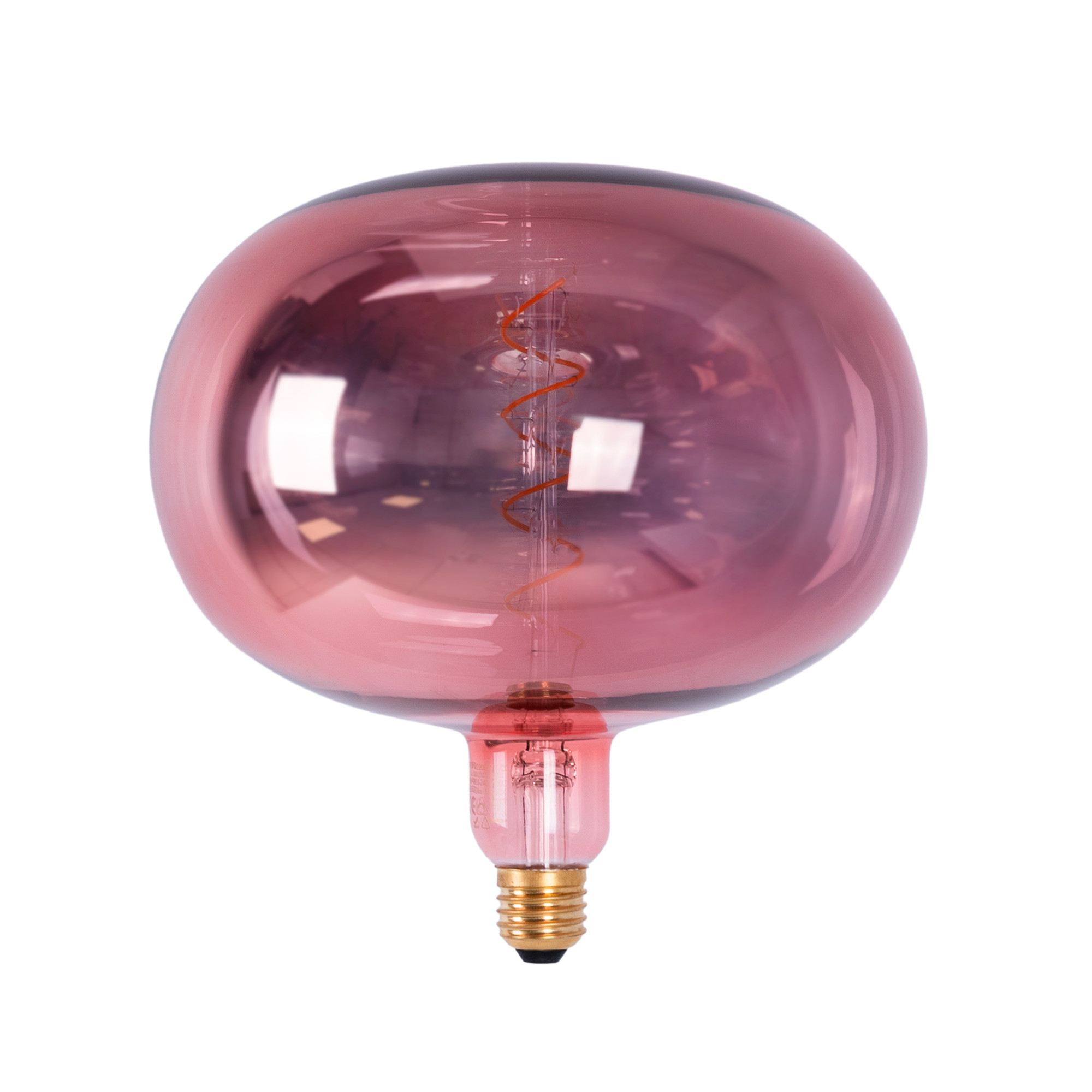 Lampada Led Vintage Filamento Curvo Stilo 22 Deco Flex E27 4w Luce Calda