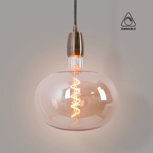 Decorative LED filament bulb "Decor - Gold" - E27 R220 - Dimmable - 4W - 1800K