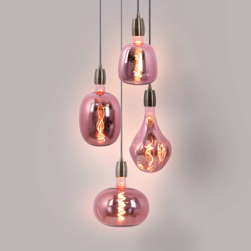 Decorative LED filament bulb -Copper -E27 T170 -Dimmable -4W