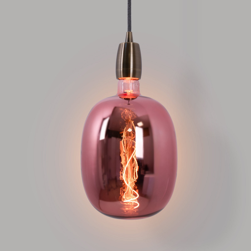 Decorative LED filament bulb -Copper -E27 T170 -Dimmable -4W