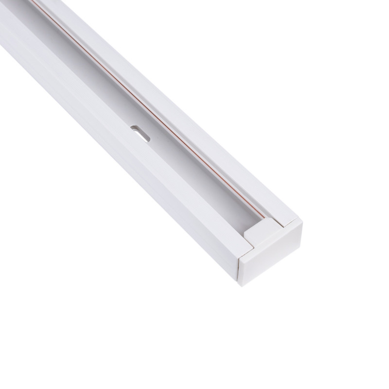 PVC 1-phase track for LED spotlights - Surface-mounted - 2 meters