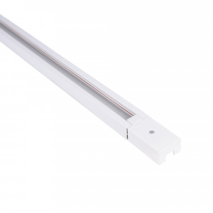 PVC 1-phase track for LED spotlights - Surface-mounted - 2 meters