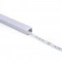 Surface-mounted aluminum profile - Complete kit - 18 x13mm - LED Strip up to 15 mm - 2 meters