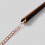 Aluminium corner profile - Complete kit - 20 x 20mm - LED strip up to 10mm - 2 meters