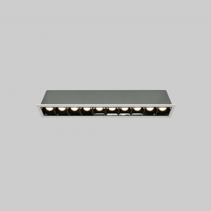 Recessed linear LED downlight - 20W - UGR18 - CRI90 - OSRAM Chip - White