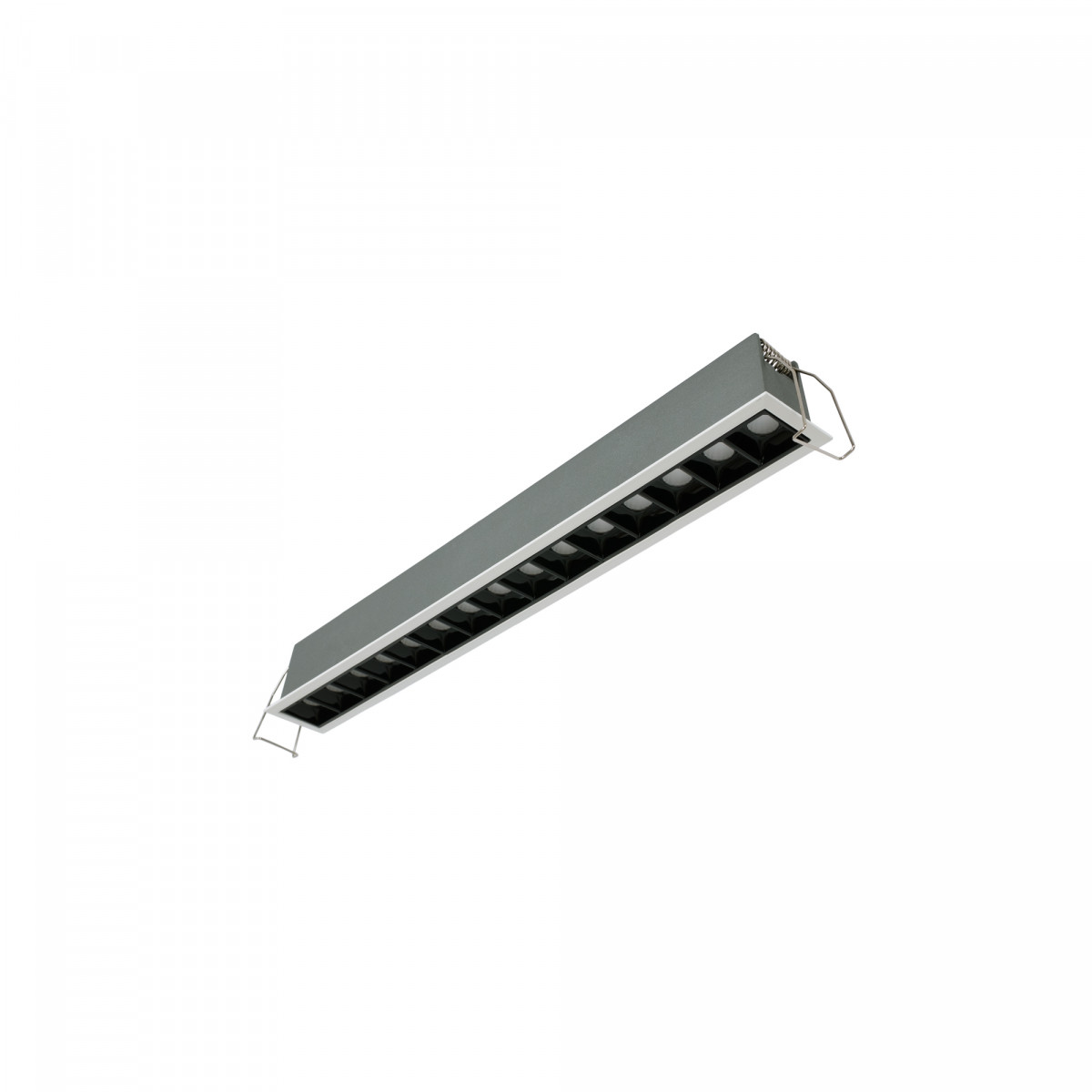 Recessed linear LED downlight - 30W - UGR18 - CRI90 - OSRAM Chip - 4000K - White