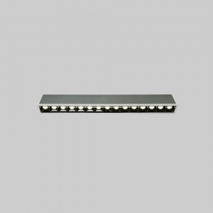 Recessed linear LED downlight - 30W - UGR18 - CRI90 - OSRAM Chip - 4000K - White