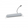 Recessed linear LED spotlight for plasterboard - 20W - UGR18 - CRI90 - White