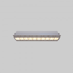 Recessed linear LED spotlight for plasterboard - 20W - UGR18 - CRI90 - White