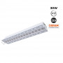 Recessed linear LED spotlight for plasterboard - 30W - UGR18 - CRI90 - White