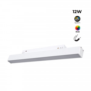 Magnetic linear track light - RGB + CCT - 12W - Mi Light - White