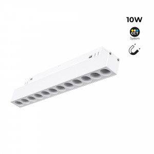 Magnetic linear track light - CCT - 10W - UGR18 - Mi Light - White