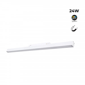 Magnetic linear track light - CCT - 24W - Mi Light - White