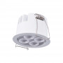 Recessed round LED downlight - 8W - Osram Chip - UGR18 - Cutout Ø 58mm - White