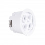 Recessed round LED downlight - 8W - Osram Chip - UGR18 - Cutout Ø 58mm - White