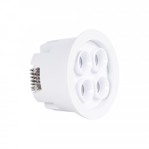 Recessed round LED downlight - 8W - Osram Chip - UGR18 - Cutout Ø 58mm - White