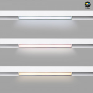 Magnetic linear track light - RGB + CCT - 12W - Mi Light - White