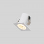 Recessed square LED downlight - 2W - Osram Chip - UGR18 - Cutout Ø 25mm - White