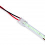 Hippo COB single-colour strip connector - 8mm PCB - 2 pin - IP20 - Max 24V