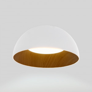 CCT LED 24W ceiling light - Wooden - ø50cm